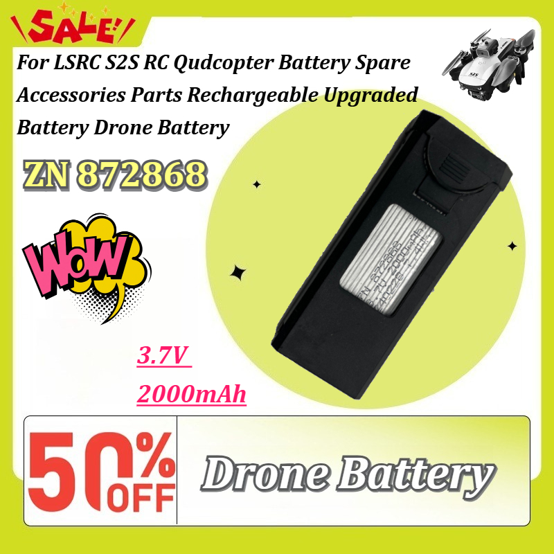 Eachine Drone E58 - Nueva Batería ZN872868 de 3.7V 2000mAh